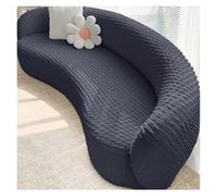 Funda de sofá semicircular lavable para sala de estar, se adapta a muebles curvos de 35 y 56 pulgadas, duradera y elegante, fácil de cuidar