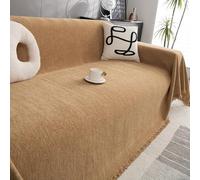 Funda De Sofá Sofá Toalla Resistente A Gatos Para Todas Las Estaciones Protector Para Sofá De Lujo Manta Para Sofás De 1, 2, 3 Y 4 Plazas Lavables En Forma De L Protector De Muebles-Brown||180*230cm