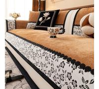 Funda de sofá Vintage Francesa, Fundas de sofás seccionales, Funda de sofá Que admite Mascotas para 3 Cojines, Protector de Muebles Antideslizante Lavable c 70 * 210cm/27.56 * 82.68in