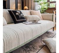 Funda de Sofá1 2 3 Plazas, Fundas Sofa Antideslizante Protector para Sofa antigatos Arañazo Perros Mascotas Sofá Cubre Sofás de Seccional en Forma de U y L(Green,70 * 210cm)