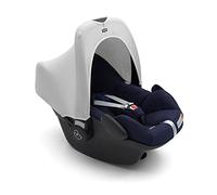 Funda de sol Dooky Hoody, toldo para sillas de coche o cochecitos de bebé (incl. protección UV 40+, grupo de edad 0+, apto para la mayoría de las marcas, lavable), Gris