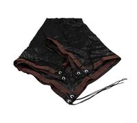 Funda de sombra ideal para camas elásticas redondas de 6 pies a 16 pies ventilada para comodidad de verano (8 pies)
