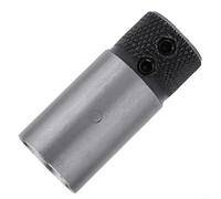 Funda de taladro de carpintería para máquinas perforadoras, abrazadera tipo cruz para sujeción segura de brocas, construcción de acero de 1 pieza (tipo cruz de 20 x 45 L)