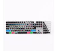 Funda de teclado de acceso directo para Davinci Resolve, compatible con teclado numérico Apple Magic con TouchID. Editors Keys