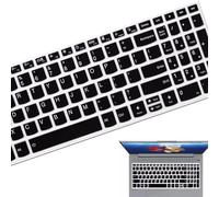 Funda de teclado de silicona para Lenovo IdeaPad Flex 5 15.6 pulgadas, Yoga 7 7i 15.6 16, Yoga Slim 7 15.6, IdeaPad Slim 7 15.6, IdeaPad 3i 15, Ideapad 3, 5 15.6 pulgadas 17.3 pulgadas, ThinkBook 15