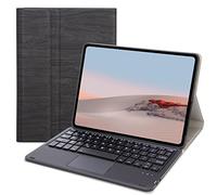 Funda de teclado inalámbrico Bluetooth para Microsoft Surface Go | Surface Go 2 | Surface Go 3 | Surface Go 4, funda de teclado y mouse trackpad