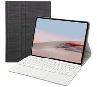 Funda de teclado inalámbrico Bluetooth para Microsoft Surface Go | Surface Go 2 | Surface Go 3 | Surface Go 4, funda de teclado y mouse trackpad