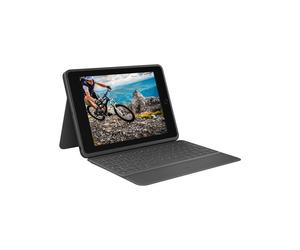 Funda de Teclado - LOGITECH - Rugged Folio - iPad de 10ª generación - Conector Inteligente - QWERTY