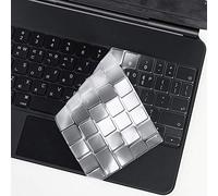 Funda de teclado mágico ultrafina para iPad Air M2 de 11 pulgadas 2024, 2022 2021 2020, iPad Pro de 11 pulgadas M2 Magic Keyboard (4ª 3ª 2ª generación), iPad Air 5ª 4ª generación, protector de teclado