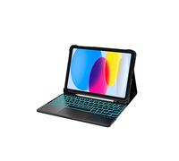 Funda de teclado negra con panel táctil para iPad 9.7/Pro 9.7/Air 2