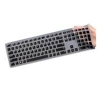 Funda de teclado para Dell Inspiron 27 7730 e Inspiron 24 5430 5415 todo en uno y OptiPlex All-in-One 7420 7440 Protector de teclado de escritorio, color negro