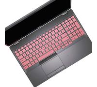 Funda de teclado para Dell Latitude 5000 5500 5501 5510 5511 15.6"/Dell Precision 3540 3541 Laptop (con punta) Funda de teclado - Rosa