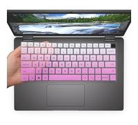 Funda de teclado para Dell Latitude 5420 5430 5431 7410 7420 7430 9420 9430 35.6 cm, Dell Latitude 7520 9510 9520 39.6 cm Protector de teclado para laptop - OmbrePurlple