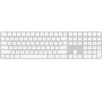 Funda de teclado para iMac Magic Keyboard 2024 M4 modelo A3119 TouchID con teclado numérico, disposición universal, ultrafina, lavable, transparente