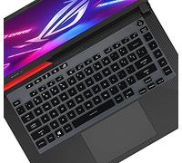 Funda de teclado para laptop ASUS ROG Strix G15 G513QR G513QR-ES96, 15.6 pulgadas ASUS ROG Strix G15 G513 (no compatible con ASUS ROG Strix G15 2020), color negro