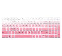 Funda de teclado para laptop HP Spectre x360 15-CH011DX, 2018 Flagship HP 15-ay191ms, HP Envy X360 2 en 1 15M, HP 15-CB 15-CC 15-CD 15-BW 15-BS, 43.9 cm HP Envy 17 M 17-BS Serie 17-BW, rosa degradado