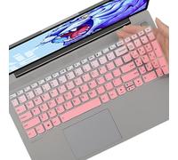Funda de teclado para Lenovo IdeaPad 1/IdeaPad 1i 15.6 pulgadas 15ADA07 15IAU7 15ALC7 15IJL7, nuevo Lenovo IdeaPad 1 15 US Keyboard Skin-Ombrepink