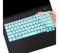 Funda de teclado para Lenovo Thinkpad L14 Gen 5/Thinkpad P14s Gen 5/Thinkpad T14 Gen 5/Thinkpad T14s Gen 6 de 14 pulgadas, cubierta de teclado con diseño inglés de EE. UU., protector de piel, azul