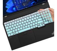 Funda de teclado para Lenovo ThinkPad T16 P16 P16s de 16 pulgadas, Thinkpad L15 Gen 4/3 de 15.6 pulgadas, ThinkPad T16 Gen 1, Lenovo ThinkPad 2023-2022 de 15.6 pulgadas y 16 pulgadas (no compatible
