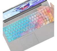 Funda de Teclado para Lenovo Yoga 7/Yoga 7i 15.6 16, 2025-2022 IdeaPad 5/IdeaPad 3/IdeaPad 5i/IdeaPad 3i/IdeaPad 1 1i 15.6 17.3, Flex 5 15.6, Yoga/IdeaPad Slim 7 15.6, ThinkBook 15/15p. G2 G3 G4