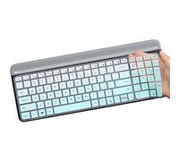 Funda de teclado para Logitech MK470 y MK470 Wireless Ultra Thin Silicone Keyboard Protector Skin Accessories - OmbreMint