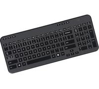 Funda de teclado para teclado inalámbrico Logitech K360 de escritorio, protector Logitech MK360, accesorios Logitech MK360 K360, color negro
