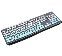 Funda de teclado para teclado inalámbrico Logitech MK270 y Logitech K200 K260 K270 MK200 MK260 MK270 MK275 MK295, accesorios Logitech MK270 (menta gradual)