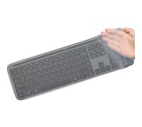Funda de teclado para teclado inalámbrico Logitech Signature Slim K950, Logitech MK955 Signature Slim teclado inalámbrico de silicona de EE. UU., accesorios de cove, transparente