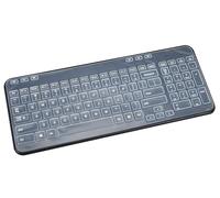 Funda de teclado para teclado Logitech Wireless MK360, teclado Logitech K360, accesorios de protector de teclado Logitech MK360 K360, transparente