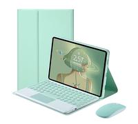 Funda de Teclado para Xiaomi Redmi Pad SE 11 Pulgadas 2023, Teclado Bluetooth Desmontable inalámbrico con Panel táctil con Cubierta de Soporte para Tableta y ratónpara