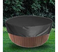 Funda de tela Oxford para bañera, inflable y ajustable con protección completa contra elementos climáticos (82 x 30 cm)