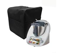 Funda de tela Oxford para licuadora TM5/TM6, impermeable, protectora para electrodomésticos de cocina, cubierta antipolvo con bolsillos laterales de almacenamiento (negro)