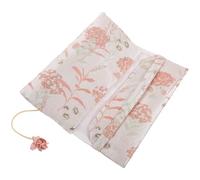 Funda de Tela para Libros Rosa Reutilizable y Resistente al Desgarro | Protector Decorativo para Cuadernos y Libros de Texto, Uso Escolar, Fácil de Usar, Estilo Creativo