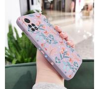 Funda de teléfono con diseño de jardín para Xiaomi Redmi Note 14, 13, 12, 12S, 11, 11E, 11S, 10, 10T, 10S, 9S, 9, 8, 7 Pro Plus, 10A, 10C, 9T, 4G y 5G, color morado claro 1, para Note 11 ProPlus 5G