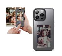 Funda de teléfono Inteligente con proyección Trasera de Fotos Personalizable, con Tinta electrónica, Muestra Fotos al Instante en la Cubierta Trasera de la Pantalla de Tinta. Personaliza tu teléfono