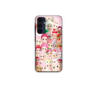 Funda de teléfono - MANIACASE - Galaxy A15 - Silicona TPU - Negro - Tropas Sonny Angel