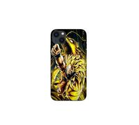 Funda de teléfono - MANIACASE - Iphone 13 mini - Son Goku Super Saiyan SSJ3 - Silicona - Negro