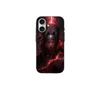 Funda de teléfono - MANIACASE - Iphone 16 Plus - Itachi Uchiwa anime - Flexible - Silicona TPU