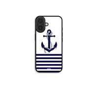 Funda de teléfono - MANIACASE - iPhone 17 - Silicona TPU - Flexible - Ancla marino