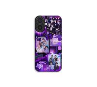 Funda de teléfono - MANIACASE - iPhone 17 - Silicona TPU - Flexible - BTS CONCEPT VIOLET