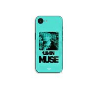 Funda de teléfono - MANIACASE - iPhone 17e - Silicona TPU - Negro - Álbum 2024 MUSE Jimin BTS