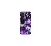 Funda de teléfono - MANIACASE - Oppo A38 - BTS CONCEPT VIOLET - Silicona TPU - Flexible