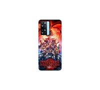 Funda de teléfono - MANIACASE - Oppo A57s 4G - Silicona TPU - Negro - Stranger Things temporada 2
