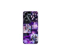 Funda de teléfono - MANIACASE - Oppo A59 5G - BTS CONCEPT VIOLET - Silicona TPU - Flexible
