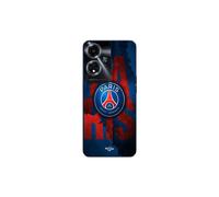 Funda de teléfono - MANIACASE - Oppo A59 5G - Silicona TPU - Logo Paris Saint Germain FC - Negro