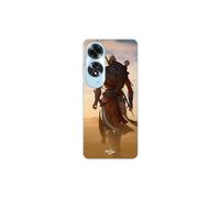 Funda de teléfono - MANIACASE - Oppo A60 - Silicona TPU - Negro - Soldado de Assassin's Creed