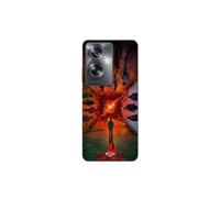 Funda de teléfono - MANIACASE - Oppo A79 5G - Silicona TPU - Negro - Serie Stranger Things Billy