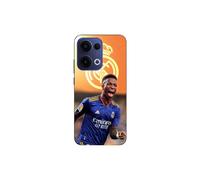 Funda de teléfono - Maniacase - Oppo Reno 13 5G - Silicona - Suave - Papel tapiz Vini JR Real Madrid