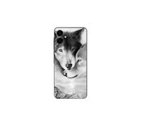 Funda de teléfono - Maniacase - Samsung Galaxy A06 - Silicona - Flexible - Diseño El lobo y la loba