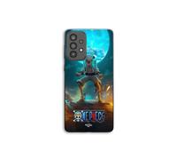 Funda de teléfono - MANIACASE - Samsung Galaxy A33 5g - Silicona TPU - One Piece Luffy Gear Lune - Negro